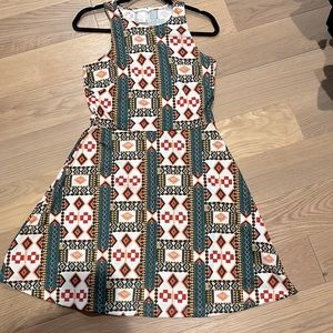 H&M mini skater skirt dress